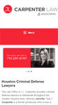 Mobile Screenshot of jlcarpenterlaw.com